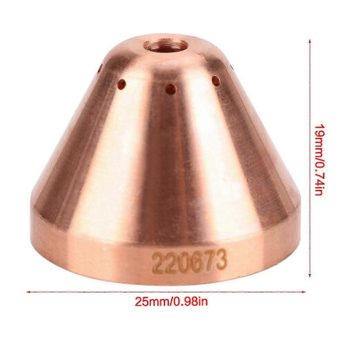 (As show, One size) 5pcs Plasma Shield Cup Cap for MAX45 Cutting Torch Consumables 220673 1