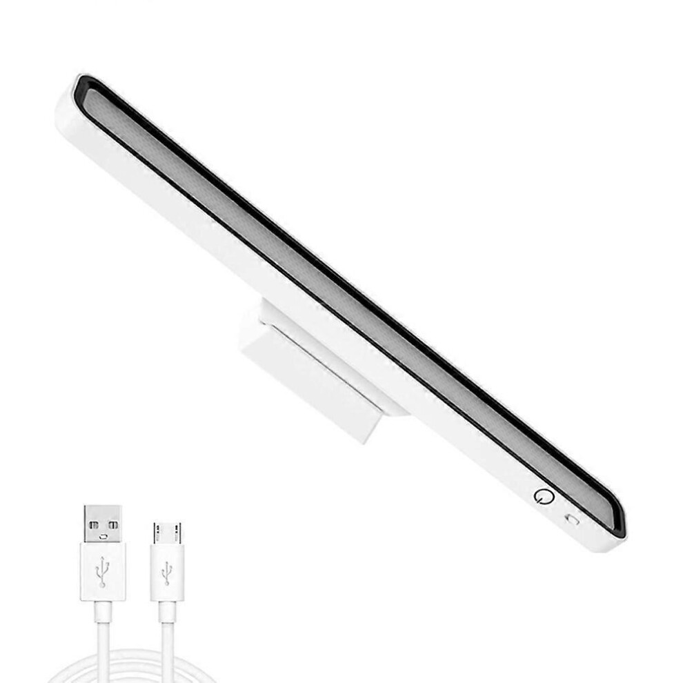 (As show, One size) Office Desk lamp LED Night Light USB Rechargeable Table Lamp Suspended magnetic desk lamp Dimming Protect Eyes Bedroom Light