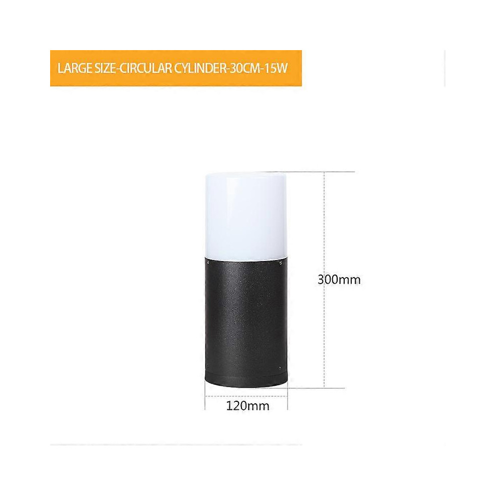 (7W3, One size) Outdoor waterproof landscape led garden courtyard lamp villa garden column lamp lawn lamp grass lamp lawn ground lamp