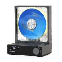(As show, One size) CD Player Portable Bluetooth 5.3 with Color Light,for Home-Grey CD Player