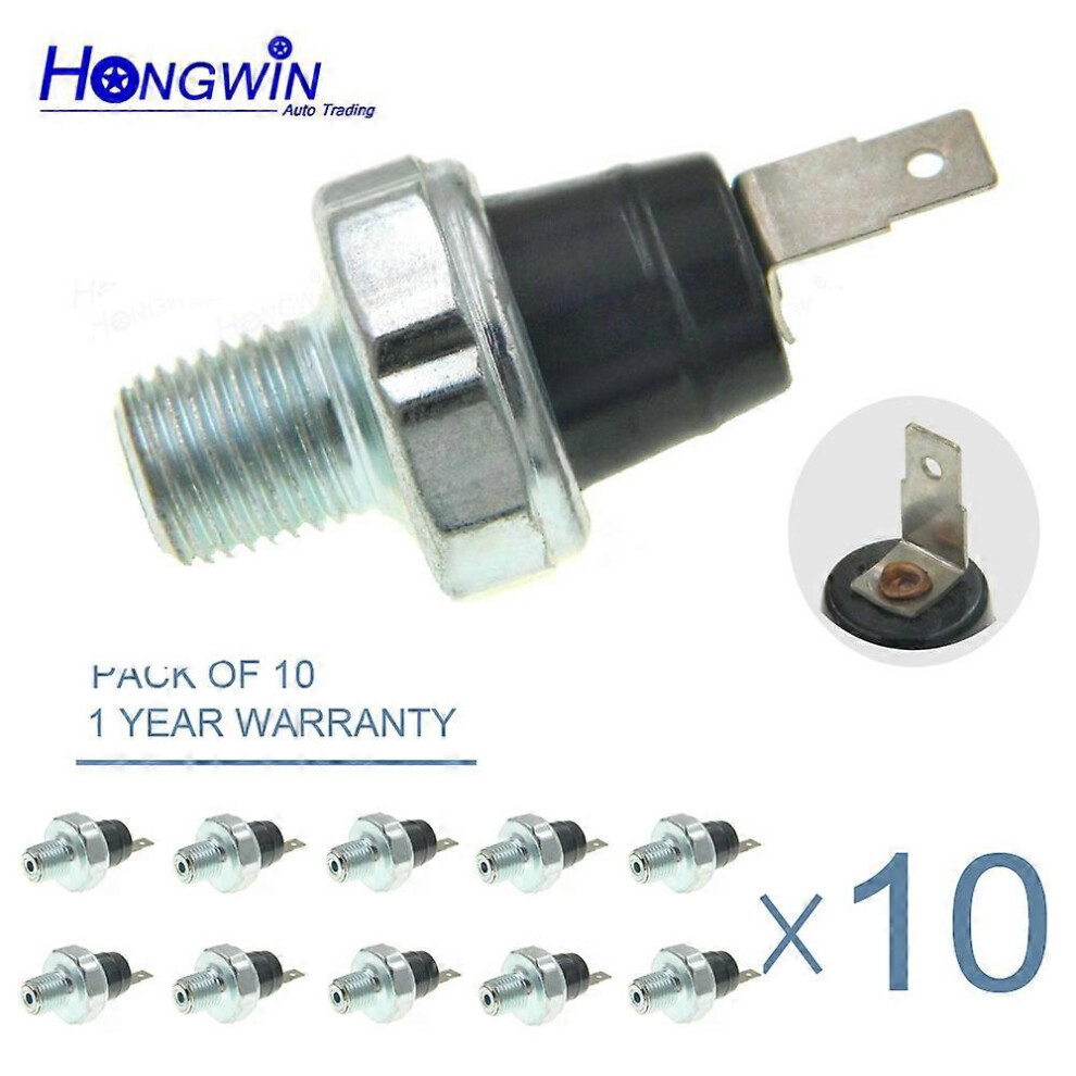 (As show, One size) 10Pcs New Oil Pressure Switch Fits TOYOTA MITSUBISHI MAZDA SUZUKI HYUNDAI 83530-10020 MD138993 94750-21010 94750-11010 94846169