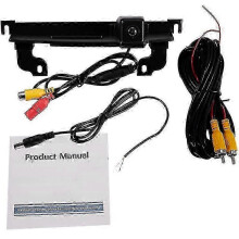 (As show, One size) Car Rear View Back Reversing Camera 170 Degrees Waterproof for Tiida 2008