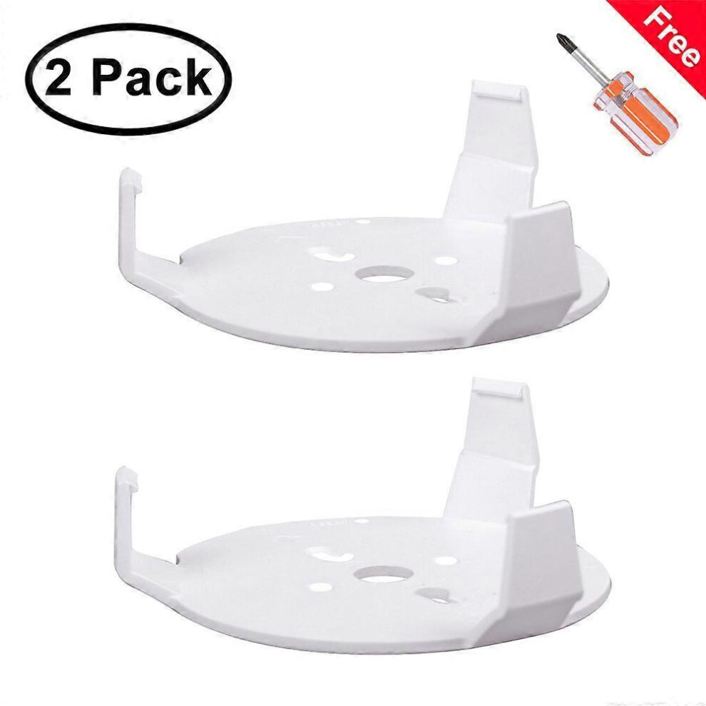 (2 PACK, One size) TP Link Deco M5 Wall Mount Bracket with Screwdriver,WiFi Router Shelf Holder For TP-Link Deco M5/P7 Whole Home Mesh WiFi System