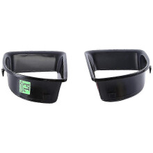(As show, One size) For MINI R55 R56 R57 R58 R59 JCW S Car Front Air Duct Frame Black 1Pair Set 51117255117 51117255118