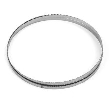(As show, One size) 1400 Band Saw Blade 6.35mm10teeth Portable Sk5 Carbon Spring Steel Woodworking Meat Cutting