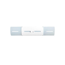 (As show, One size) Household Adjustable Air Conditioner Deflector Anti-Direct Blowing Air Conditioneing Baffle Outlet Air Wing Blue and White