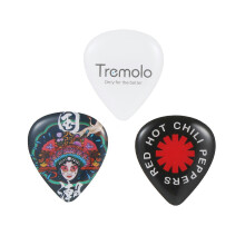 (As show, One size) 3Pcs Guitar Picks Musical Instrument Accessories for Electric Guitar Bass (Heavy)