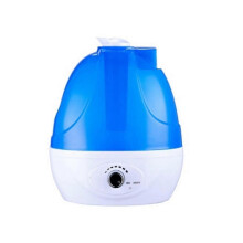 (As show, One size) 2.5L High Volume Air Purification Humidifier Portable Plugged in for Use Water Atomizer Diffuser for Home Office EU Plug