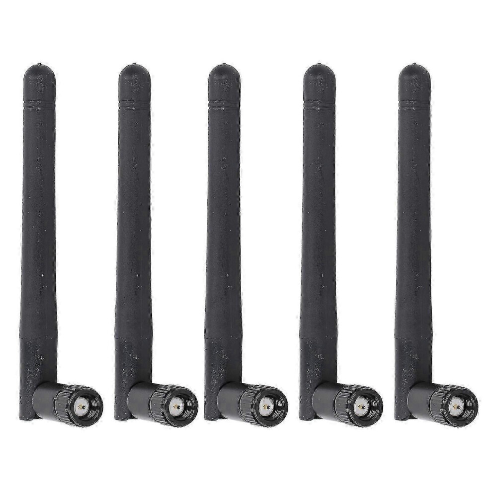 (As Show, One Size) 5Pcs Foldable Antenna Omnidirectional Wireless Module Antenna For Outdoor Sma Male Jbgsm022 4633396584265