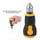 (As show, One size) Manual Drill Mini Hand Drill Tool Portable Tool Set Small Hand Drill, Woodworking Hand Drill for Mo 2