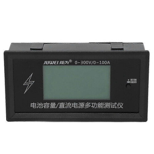 (As show, One size) Battery Capacity Tester Voltage Current Indicator Bluetooth Lithium Battery DC Digital Display Current Detector