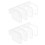 (As show, One size) Plastic Refrigerator Dividers Organizer Adjustable Snap-on Storage Box Refrigerator Pantry Grid 1