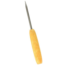 (As show, One size) Carbon Steel Ice Pick with Hard Wood Handle, 7.5-Inch