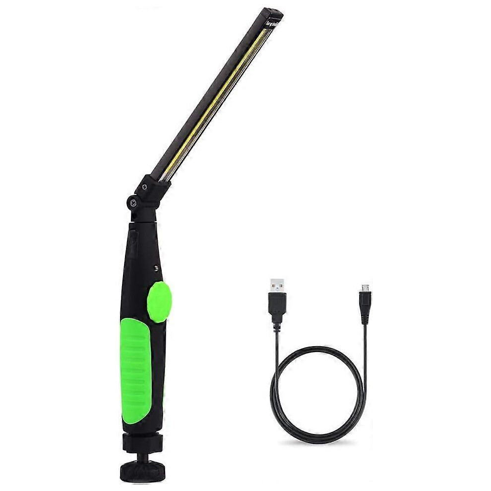 (As Show, One Size) Rechargeable Work Lights, Led Work Light With Magnetic Base And 360 Rotation Stand, Cob Bright Flashlights 4633127146922