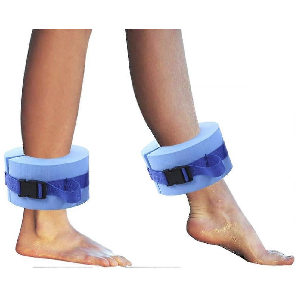 (As Show, One Size) Aquatic Cuffs, Swimming Weights Water Aerobics Float Sleeves Fitness Exercise Set, Ankles Arms Belts With Quick Release Buckle 4633127155733
