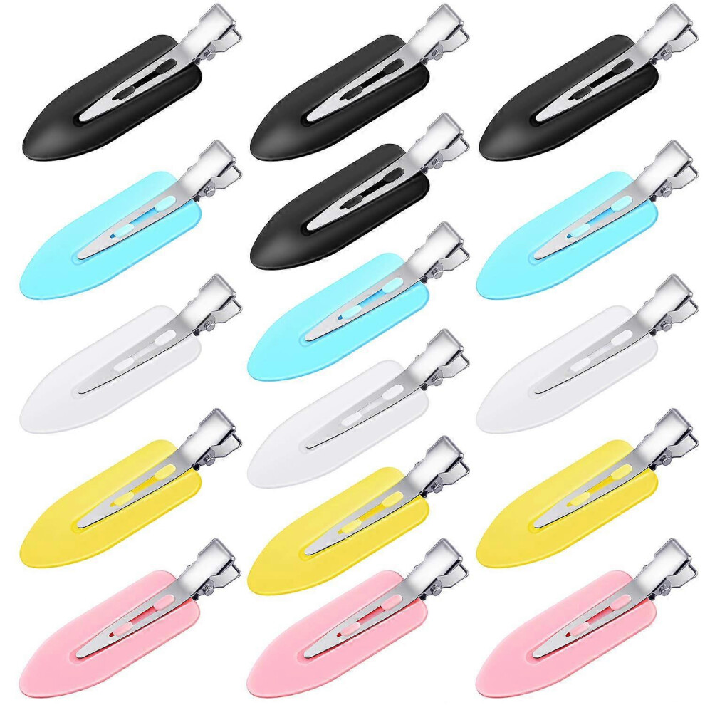Unisex (As Show, One Size) 15 Pieces No Bend Hair Clips- No Crease Hair Clips Styling Duck Bill Clips No Dent Alligator Hair Barrettes