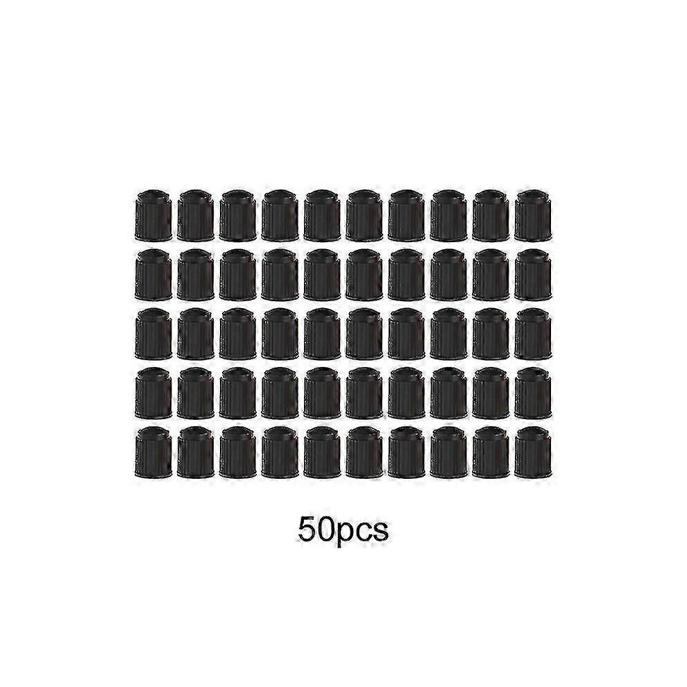 (As show, One size) Plastic Tire Valve Caps Various Colors Black Red Green Blue Yellow Tyre Valve Stem Covers Tire Nipple Dust Caps No Rubber Seal-image-OPC-PHK8ZKP-NEW