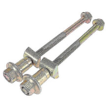 (As show, One size) 5PCS 2X Bolt Hexagon Anchor Arm Adjusting Torsion Bar for Pickup 4Runner T100 9010112159