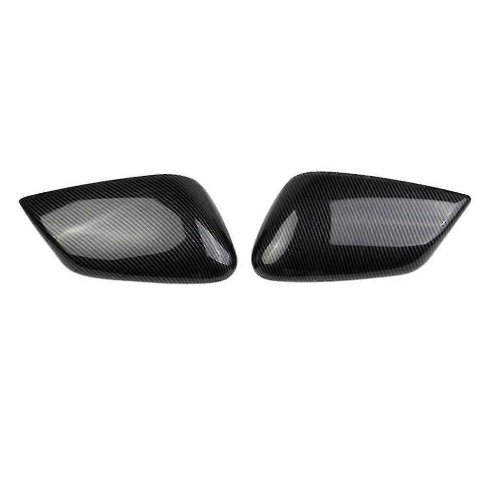 (As Show, One Size) 1 Pair Car Carbon Fiber Rearview Mirror Covers Side Wing Mirror Cap For Ev6 2021 2022 Lhd 4632480863415