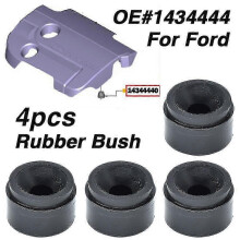 (As show, One size) 4x Engine Rubber Mounting Bush For Ford Mondeo Focus C-max Galaxy Fiesta 1434444 Protective Cover Under Guard Tray Plate Rubber