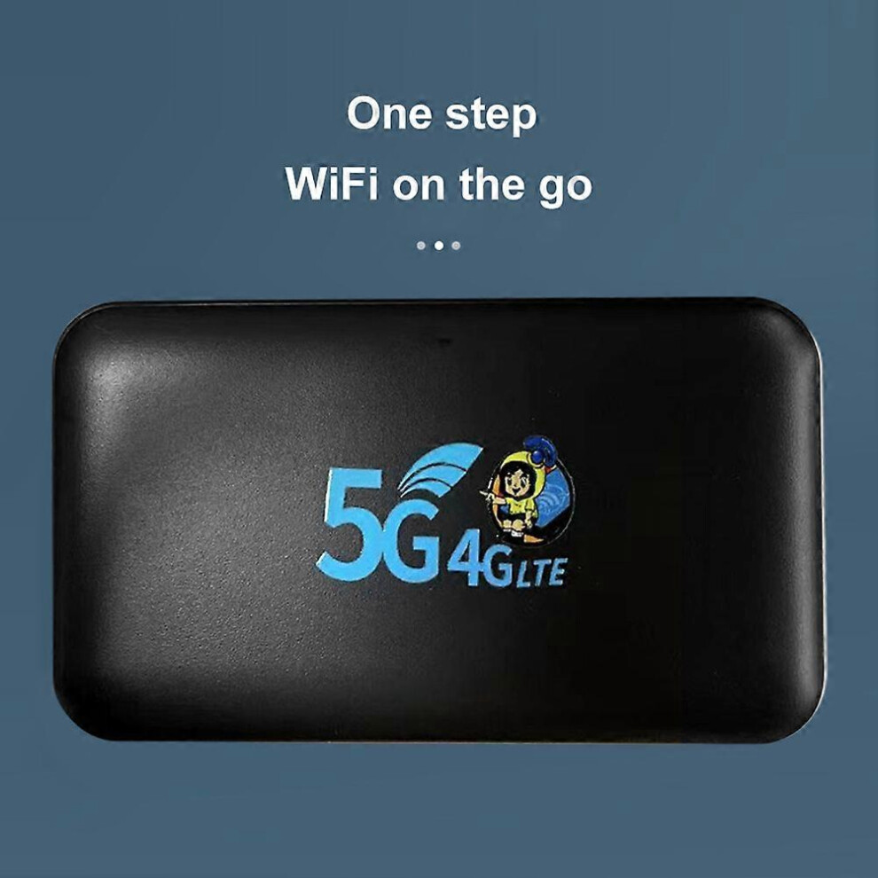(As show, One size) H30 Portable WiFi Mobile Router CAT4 150Mbps LAN RJ45 2600mAh with SIM Card Slot for Outdoor Travel Mobile WiFi Hotspot