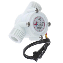 (As show, One size) Meter Flowmeter Counter Sensor Control Effect Flowmeter 130L/min for Arduino 1/2'' Water Flow Sensor Switch