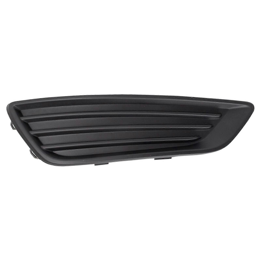 (As Show, One Size) Front Right Fog Hole Cover Passenger Side Compatible With 20152018 Ford Focus Fo1039150 Light/Black 4632480811454