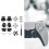 (As show, One size) For Ps5 Controller L1-r1 L2-trigger Button Analog Stick Conductive Rubber Repair 2