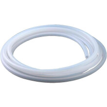 (As show, One size) Silicone Rubber Tubing,Air Hose Industrial Silicone Tubing for Home Brewing Air and Liquid Transfer(Length 5m 4 6mm)