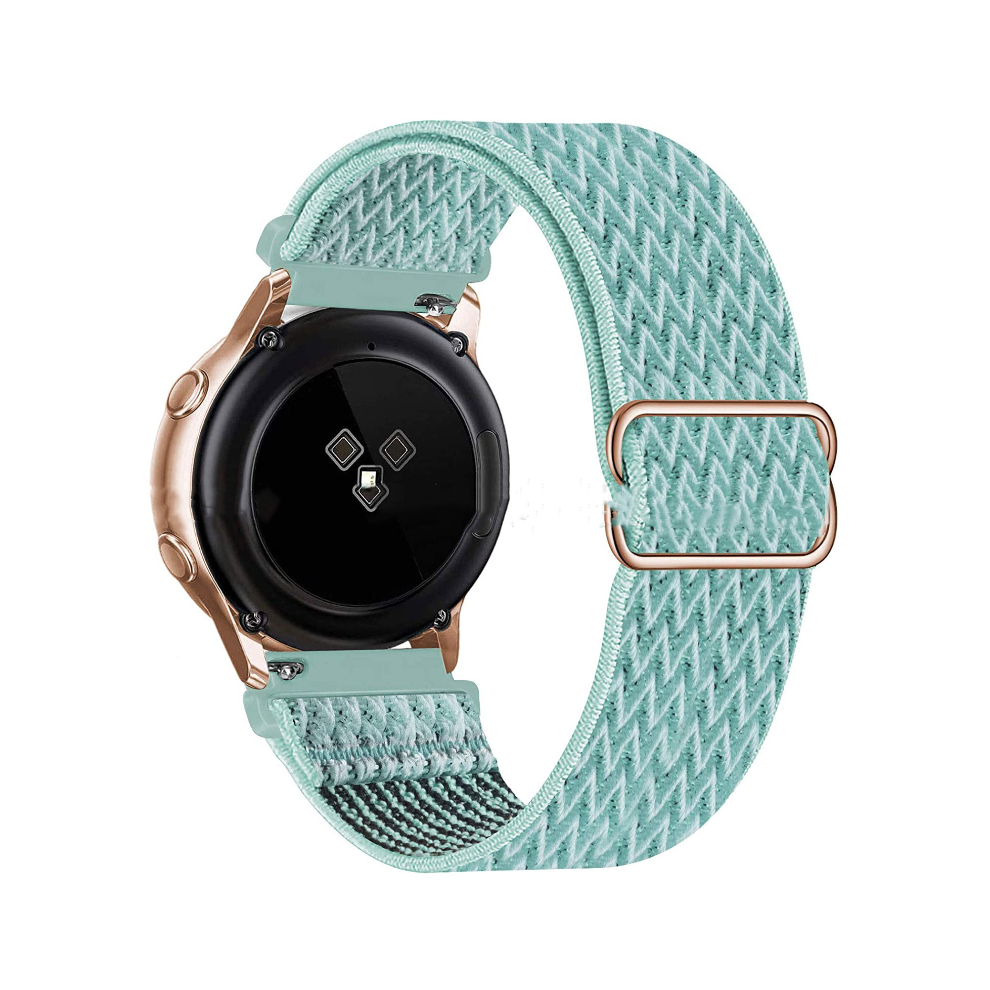 (Green 5#, For Galaxy Watch 4 Classic 42mm) Nylon Strap Fabric Band For Samsung Galaxy Watch 4 5 6 7 40/44mm Classic Pro New-image-OPC-PHK95JJ-NEW