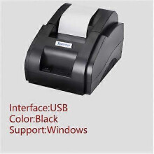 (US plug, 5809 Bluetooth) 58mm Portable printer mini printer Bluetooth Wireless Receipt Printer for Android/iOS /Windows
