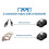 (AU Plug, 58IIH USB Black) 58mm Portable printer mini printer Bluetooth Wireless Receipt Printer for Android/iOS /Windows 3