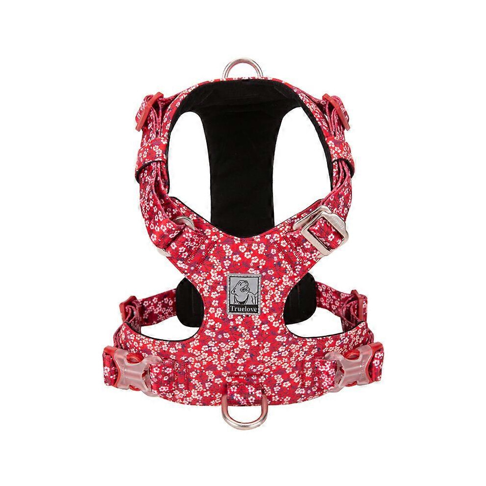 (XXS, Darkblue dog harness) No Pull Dog Harness Nylon Soft Breathable Easy Use Harness for Dogs Small Medium Large Vest Outdoor Walking Running