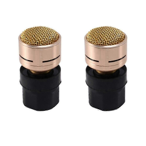 (As show, One size) 2Pcs N-M182 Microphone Pickup Dynamic Microphones Core Capsule Microphone Pickup