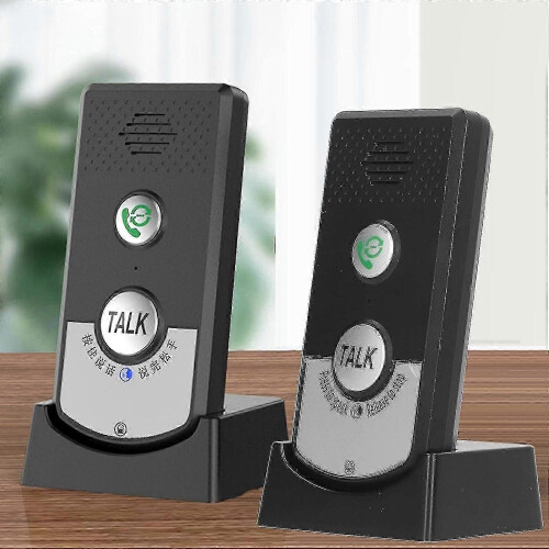 (As show, One size) Wireless Intercom Unit,2 Way Voice Intercom Super Long Range Wireless Intercomunicador Waterproof Intercom Doorbell System Unit 1