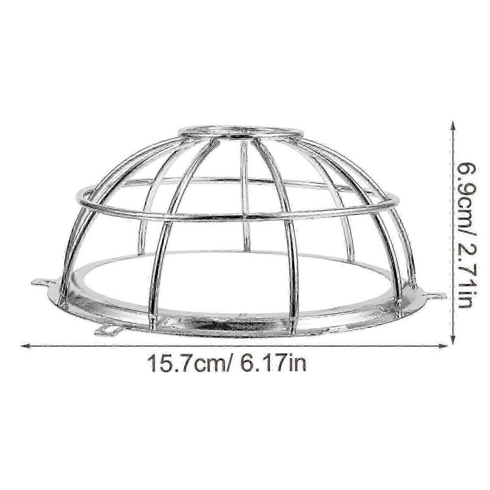 (As Show, One Size) Smoke Detector Guard Cover Protecting Mount Smoke Detector Cage Smoke Alarm Cover 4631898232554