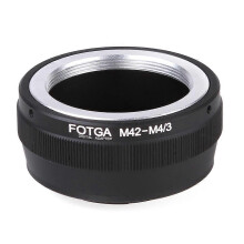 (As show, One size) Fotga Adapter Ring for M42 Lens to Micro 4/3 Mount Camera Olympus Panasonic DSLR Camera
