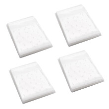 (As show, One size) 400pcs Frosted Cute Dots Plastic Pack Candy Cookie Soap Packaging Bags Cupcake Wrapper Self Adhesiv