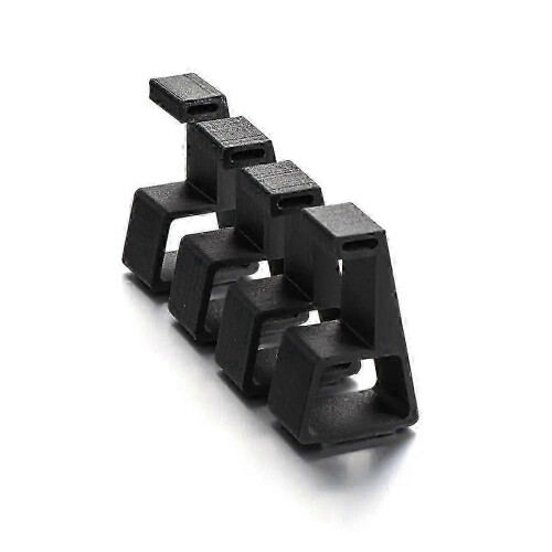 (As show, One size) 4Pcs Game Console Horizontal Holder Bracket Cooling Feet for Game Console 1