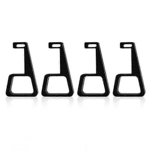 (As show, One size) 4Pcs Game Console Horizontal Holder Bracket Cooling Feet for Game Console