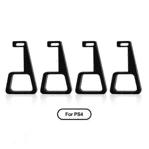(As show, One size) 4Pcs Game Console Horizontal Holder Bracket Cooling Feet for Game Console 2