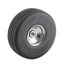 (As show, One size) Utility Tire Flat Free All Purpose Tubeless Hand Truck Plastic Hub 250KPa 15mm Hole Dia 3.504