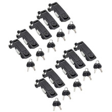 (As show, One size) 10PCS Compression Latch Lever Latch Lock for Marine Car RV Door Hand Lock Adjustable Lever Latches