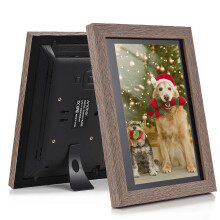 (Type 1 - US Plug, One size) Andoer 10.1 Inch WiFi Digital Photo Frame Cloud Digital Picture Frame 1280*800 IPS Screen Touch Control 16GB Storage Auto Rotation Share Photos via AP