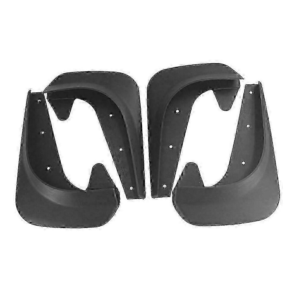 (As Show, One Size) 4Pcs Universal Mud Flaps Mudguards Splash Guards For Car Suv Sedan - 4631898201703