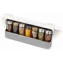 (As show, One size) Under Shelf Spice Rack - Gray