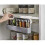 (As show, One size) Under Shelf Spice Rack - Gray 2