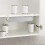 (As show, One size) Under Shelf Spice Rack - Gray 5