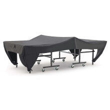 (As show, One size) Indoor Outdoor Ping Pong Table Cover Water Resistant Dustproof Table Tennis Table Protective Cover