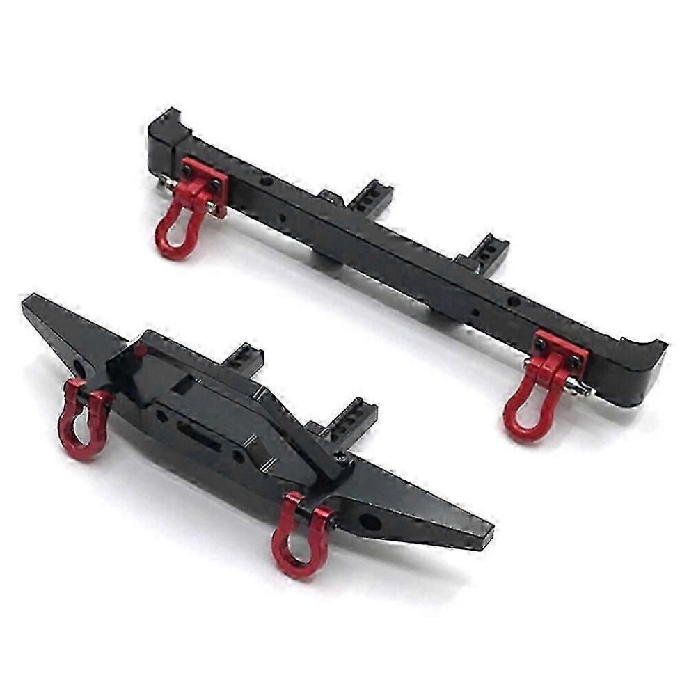 (As Show, One Size) Metal Front And Rear Bumper For Hb Toys Zp1001 Zp1002 Zp1003 Zp1004 Zp 1001 1/10 Rc Crawler Car Upg 4631898236750
